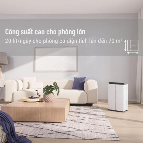 Máy Hút Ẩm Lọc Không Khí Stadler Form Lukas Pro 20L Chìa Khóa Cho Không Gian Sống Lành Mạnh