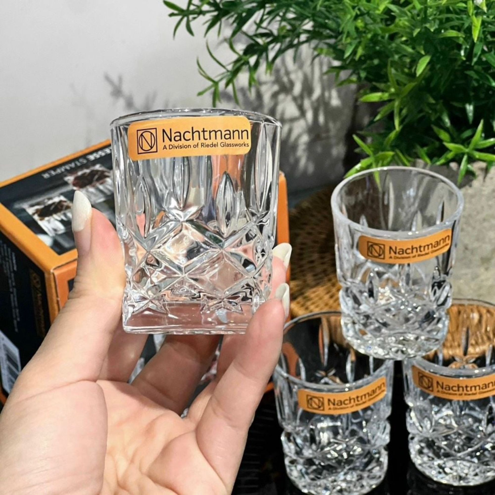 BỘ 4 CỐC PHA LÊ 55ML NACHTMANN NOBLESSE - MADE IN GERMANY (100694)