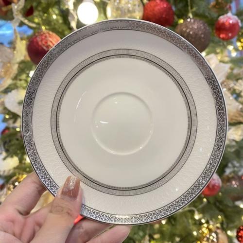 Bộ trà hoàng gia viền bạc Imperial thiết kế đậm nét châu Âu