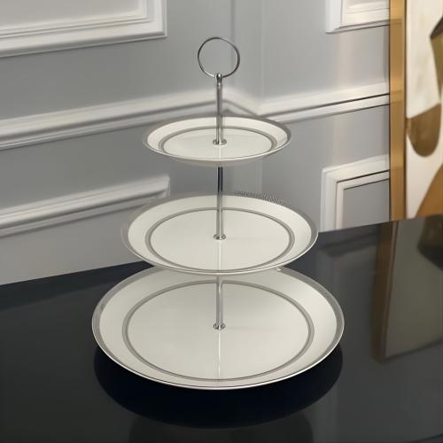Kệ bánh hoàng gia viền bạc Imperial thiết kế đậm nét châu Âu