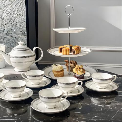 Kệ bánh hoàng gia viền bạc Imperial thiết kế đậm nét châu Âu