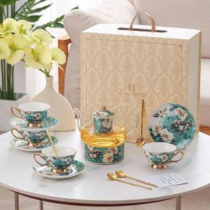 Bộ Ấm Chén Sứ Cao Cấp Hoa Văn Chim: Chất Lượng Bền Bỉ, Nâng Tầm Trải Nghiệm Trà