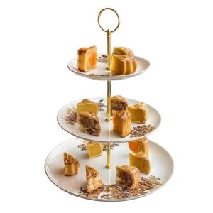 Kệ Bánh Trà Sứ Xương Hoàng Gia Imperial Hoa Cúc - Nâng Tầm Tiệc Trà Châu Âu