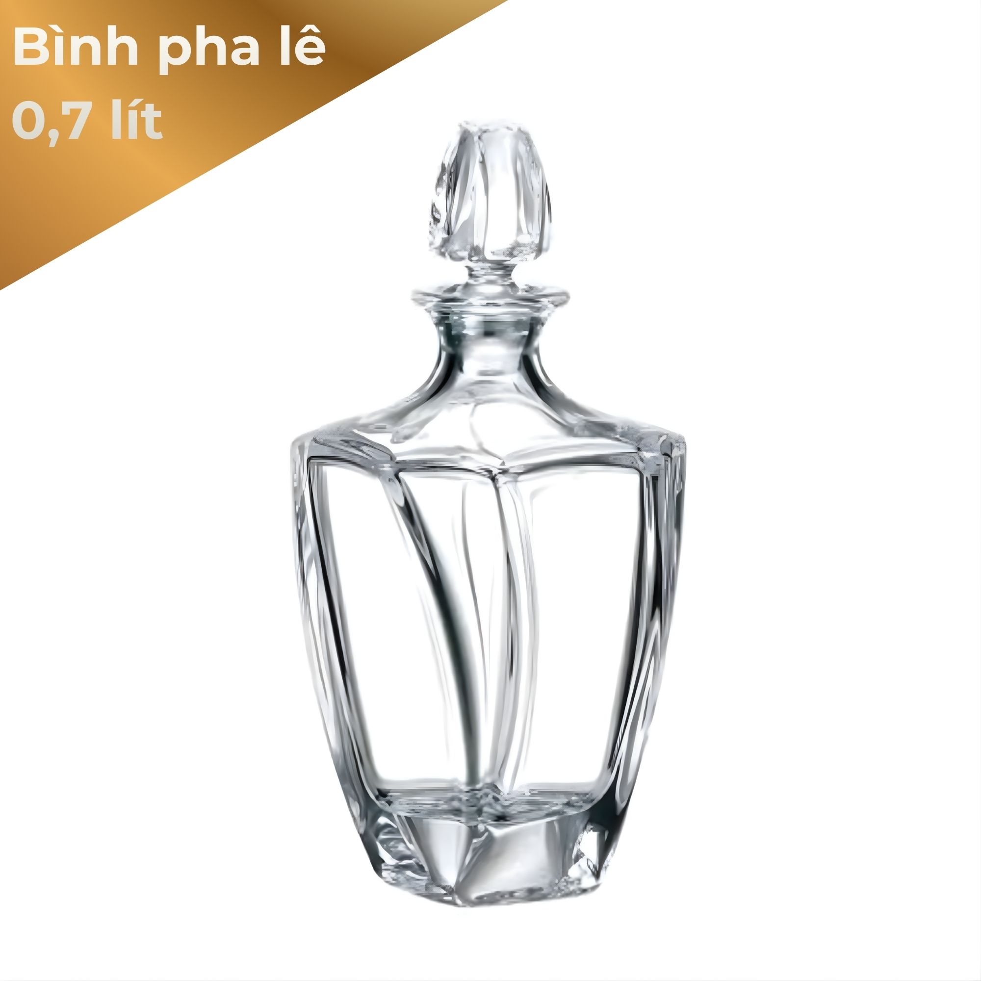 Set Bình Rượu Pha Lê Tiệp Khắc Chính Hãng - Bohemia Neptune