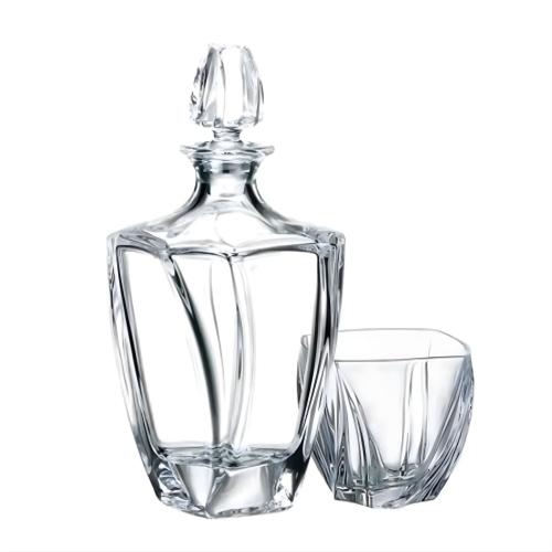 Set Bình Rượu Pha Lê Tiệp Khắc Chính Hãng - Bohemia Neptune