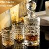 Bộ bình rượu Bohemia Diamond (Dòng kim cương- Đỉnh cao của pha lê cao cấp)