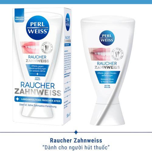 Kem đánh răng SIÊU TRẮNG PERL WEISS
