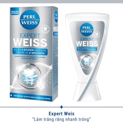 Kem đánh răng SIÊU TRẮNG PERL WEISS