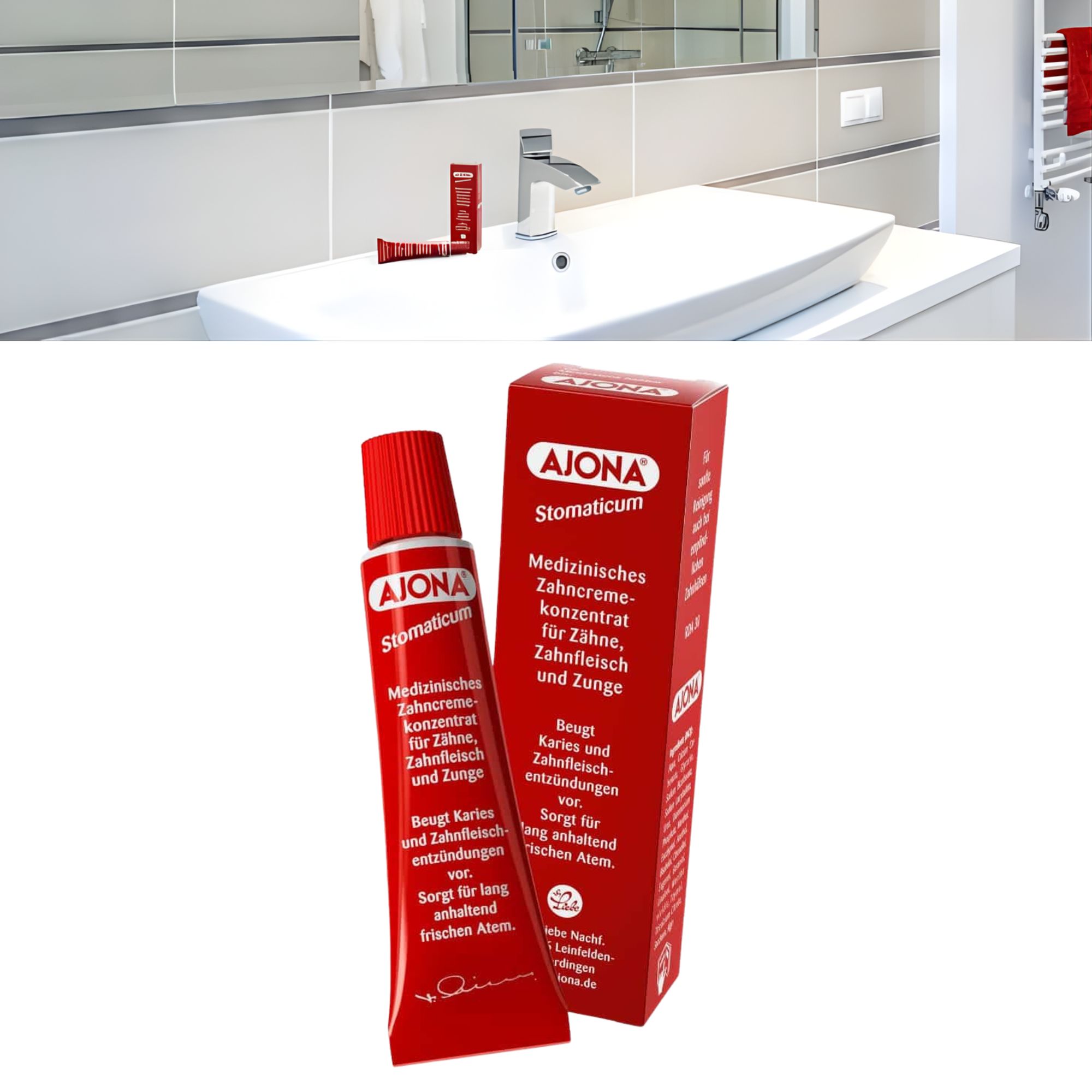 Kem đánh răng AJONA LOẠI BỎ CAO VÀ CHỐNG VIÊM