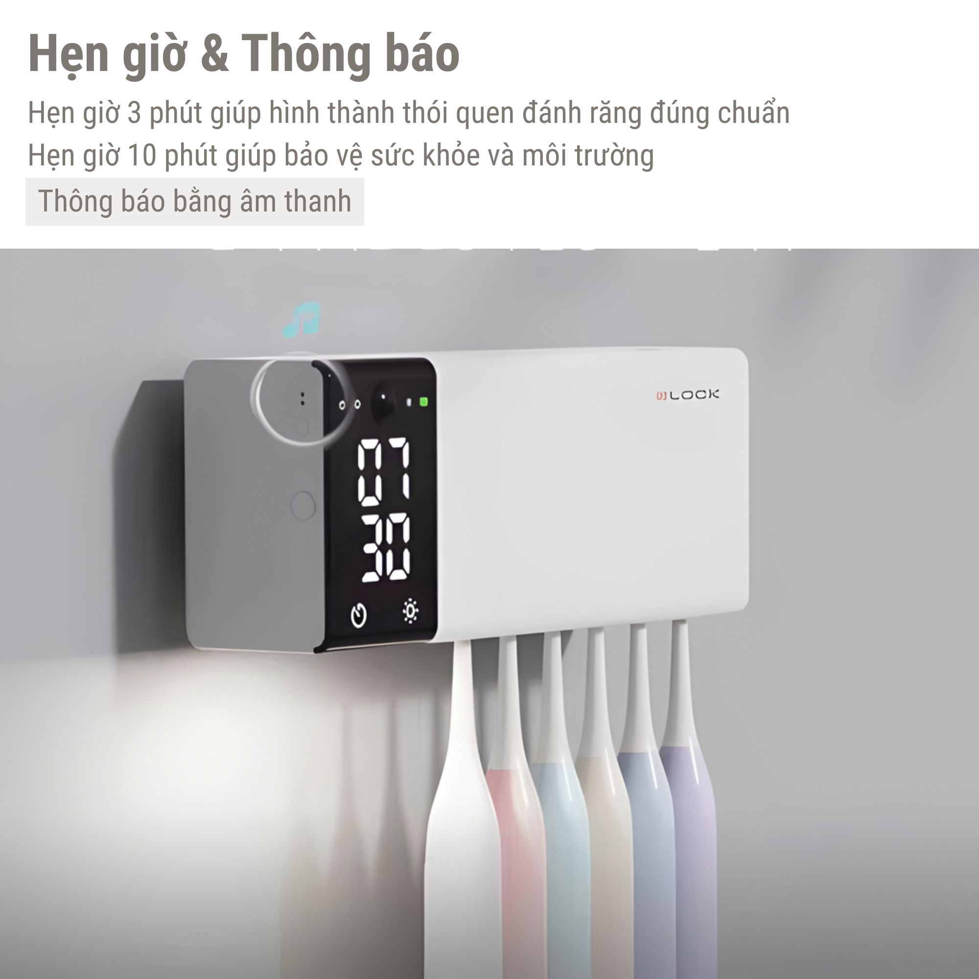 Máy Tiệt Trùng Sấy Bàn Chải 2LOCK Korea
