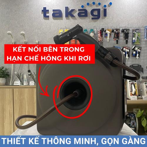 Bộ vòi thu rút tưới vườn BODY NEXT 30m (BR) Takagi RC1330BR