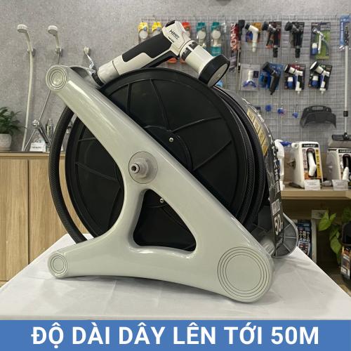 Bộ vòi thu rút tưới vườn Takagi Aurora V 50m R550CG