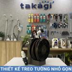 Bộ cuộn vòi tưới cây 15m Aurora LIGHT Takagi R1415BR