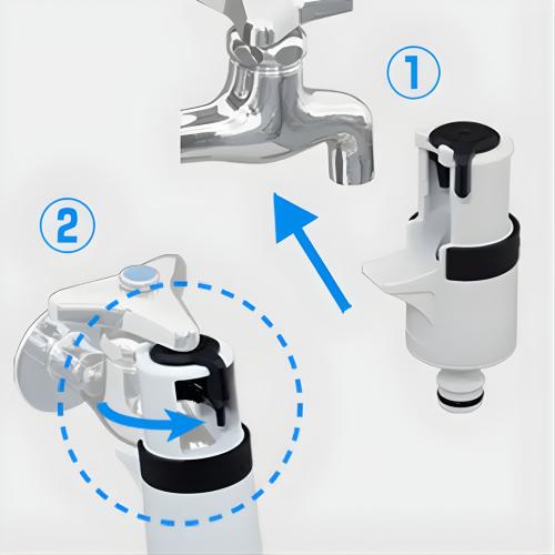 Bộ chuyển đổi đầu vòi Takagi G5043WT - Giải pháp kết nối thông minh Bền bỉ