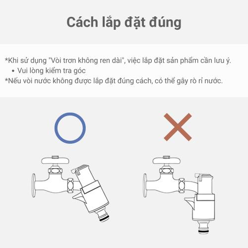 Bộ chuyển đổi đầu vòi Takagi G5043WT - Giải pháp kết nối thông minh Bền bỉ