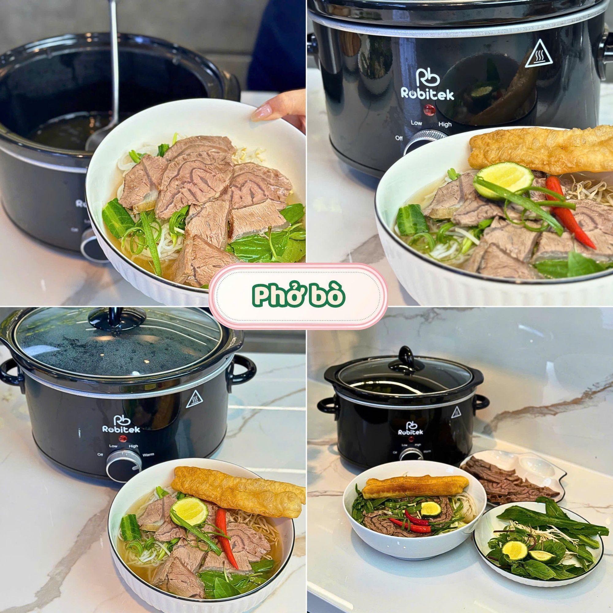 Nồi Nấu Chậm Robitek - Giải Pháp Hầm Tiềm Dinh Dưỡng Hoàn Hảo Cho Gia Đình