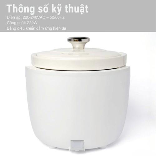 Nồi Nấu Chậm 2LOCK Korea 3L - Bí Quyết Giữ Trọn Tinh Túy Ẩm Thực