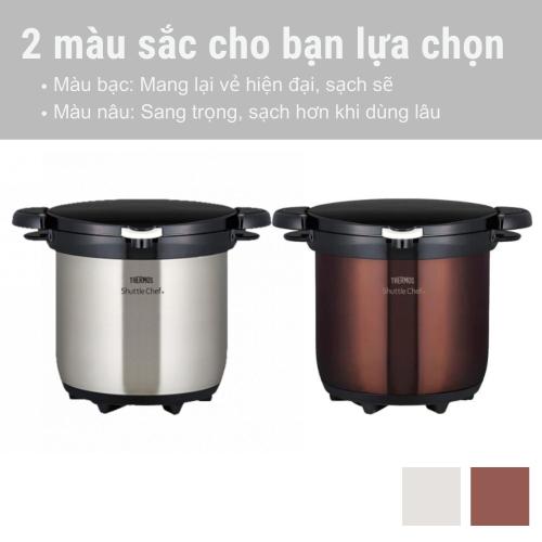 Nồi Ủ Thermos Nhật Bản 4 5L - Tiết Kiệm Năng Lượng Giữ Trọn Dinh Dưỡng