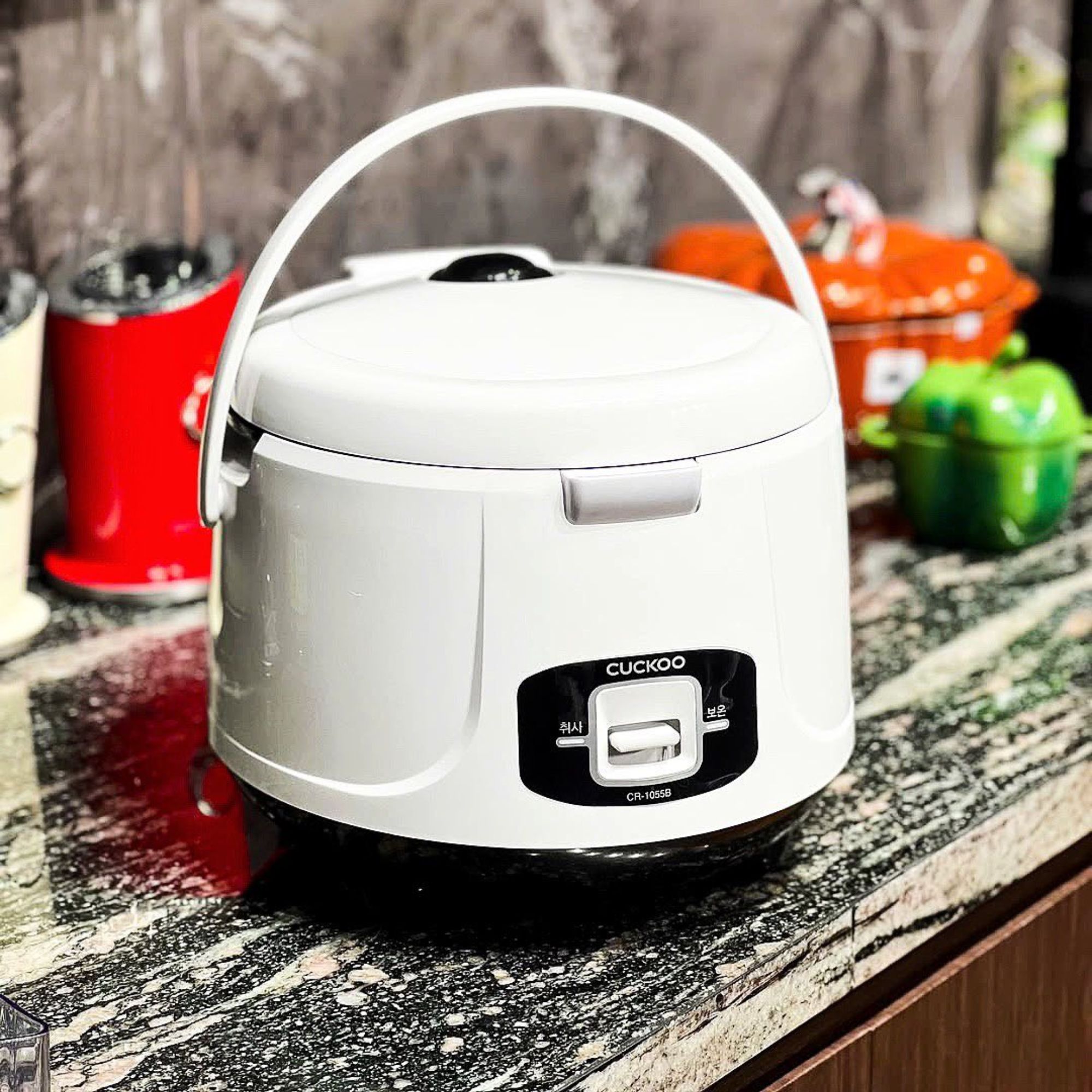 Nồi Cơm Cơ Cuckoo CR-1055B 1 8L Chính Hãng Công Nghệ 3D Chống Dính Tốt
