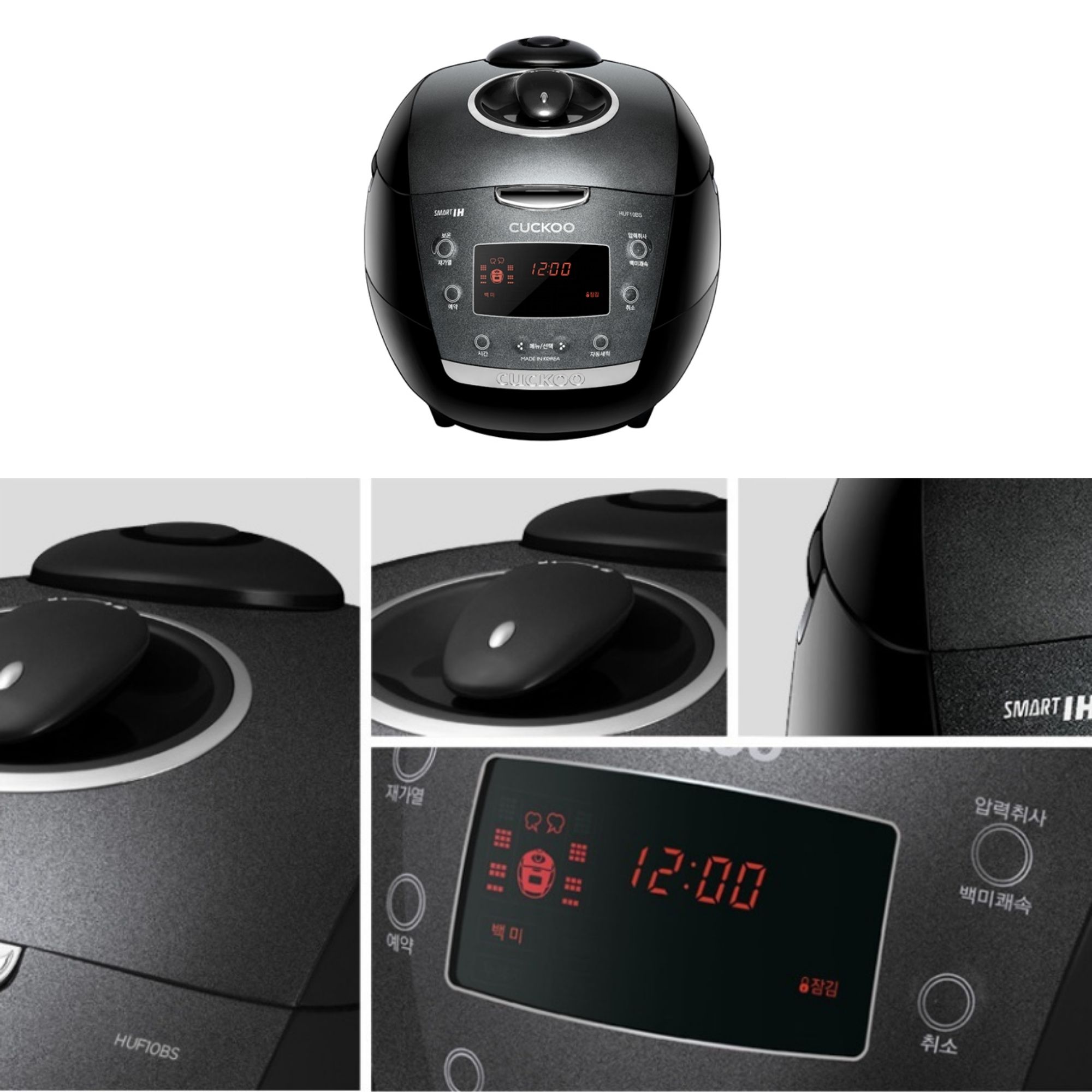 Nồi Cơm Điện Cao Tần Cuckoo CRP-HUF10BS 1 8L Chính Hãng