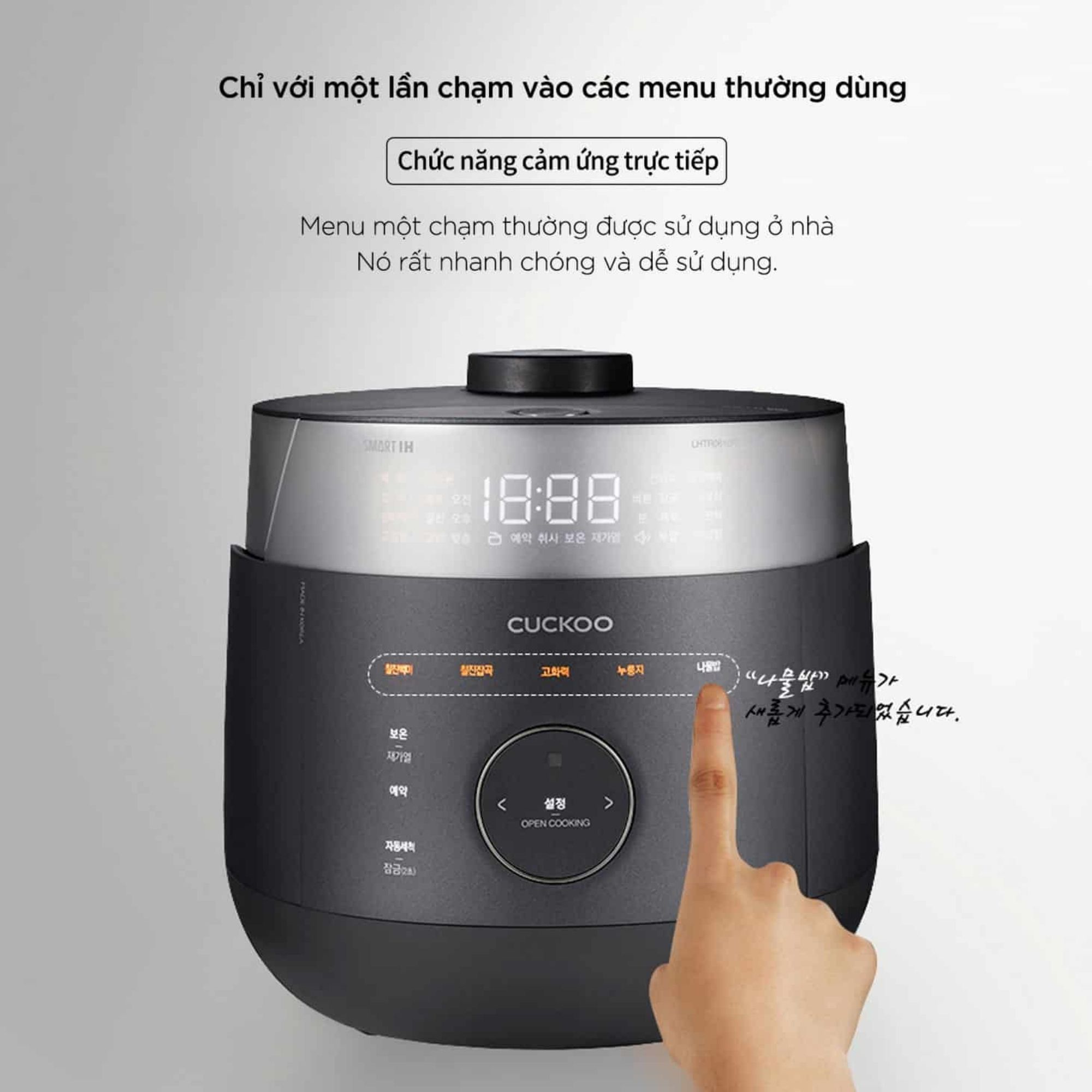 Nồi Cơm Điện Cao Tần CUCKOO CRP-LHTR1010FD 1 8L - Giải Pháp Nấu Nướng Hoàn Hảo Cho Gia Đình Hiện Đại