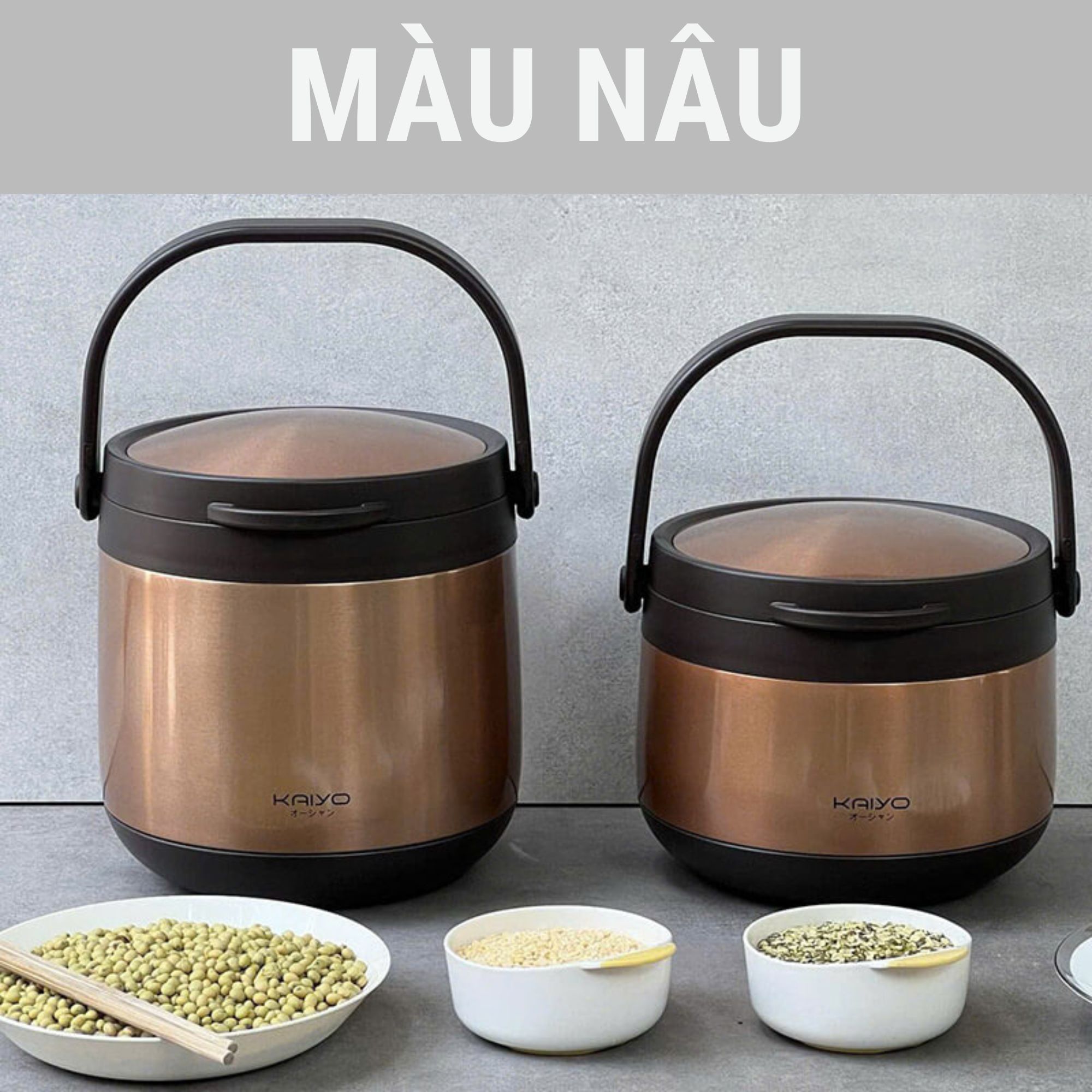 Nồi Ủ Chân Không Kaiyo 4 5L - Đỉnh Cao Công Nghệ Cách Nhiệt Từ Nhật Bản