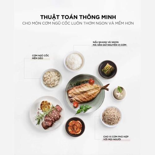 Nồi Cơm Điện Cao Tần Áp Suất CUCKOO CRP-HWF1000F 1 8L - Chuẩn Mực Dinh Dưỡng