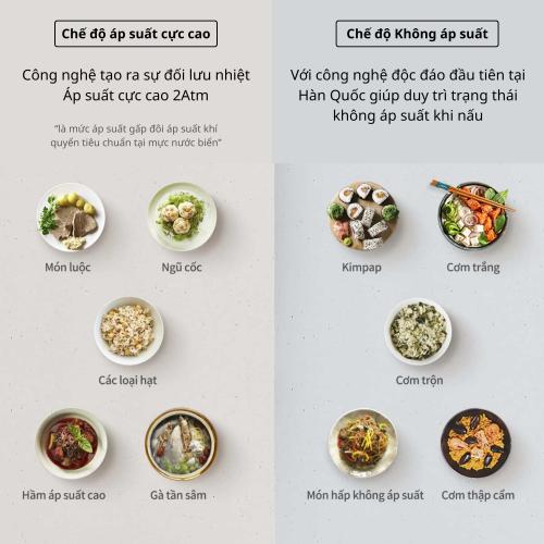 Nồi Cơm Điện Cao Tần CUCKOO CRP-LHTR1010FD 1 8L - Giải Pháp Nấu Nướng Hoàn Hảo Cho Gia Đình Hiện Đại