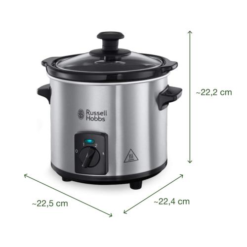 Nồi Nấu Chậm Russell Hobbs 2L - Khơi Nguồn Cảm Hứng Ẩm Thực Tinh Tế