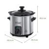 Nồi Nấu Chậm Russell Hobbs 2L - Khơi Nguồn Cảm Hứng Ẩm Thực Tinh Tế