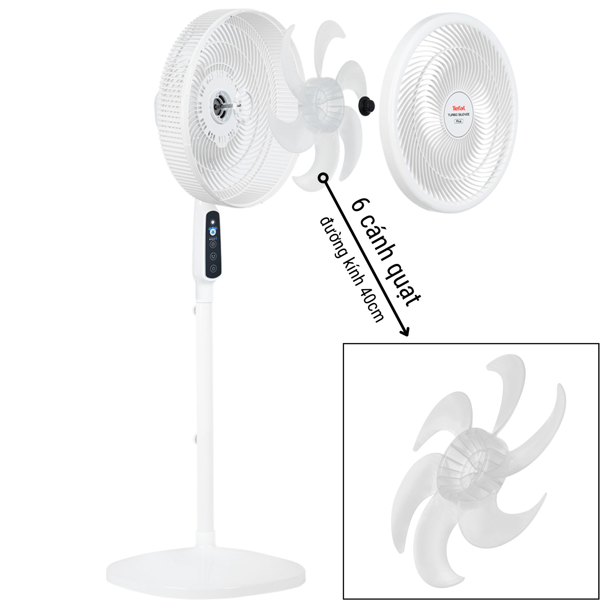 Quạt Đứng Tefal VH689690 - Giải Pháp Làm Mát Toàn Diện Cho Không Gian Hiện Đại