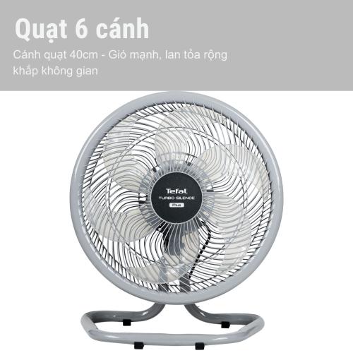Quạt Sàn Tefal Turbo Silence Plus VH686790 - Hiệu Suất Vượt Trội Vận Hành Ưu Việt