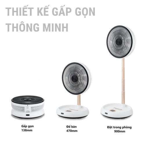Quạt Gấp Thông Minh Elegant Germany - Giải Pháp Làm Mát Hoàn Hảo Cho Mọi Không Gian