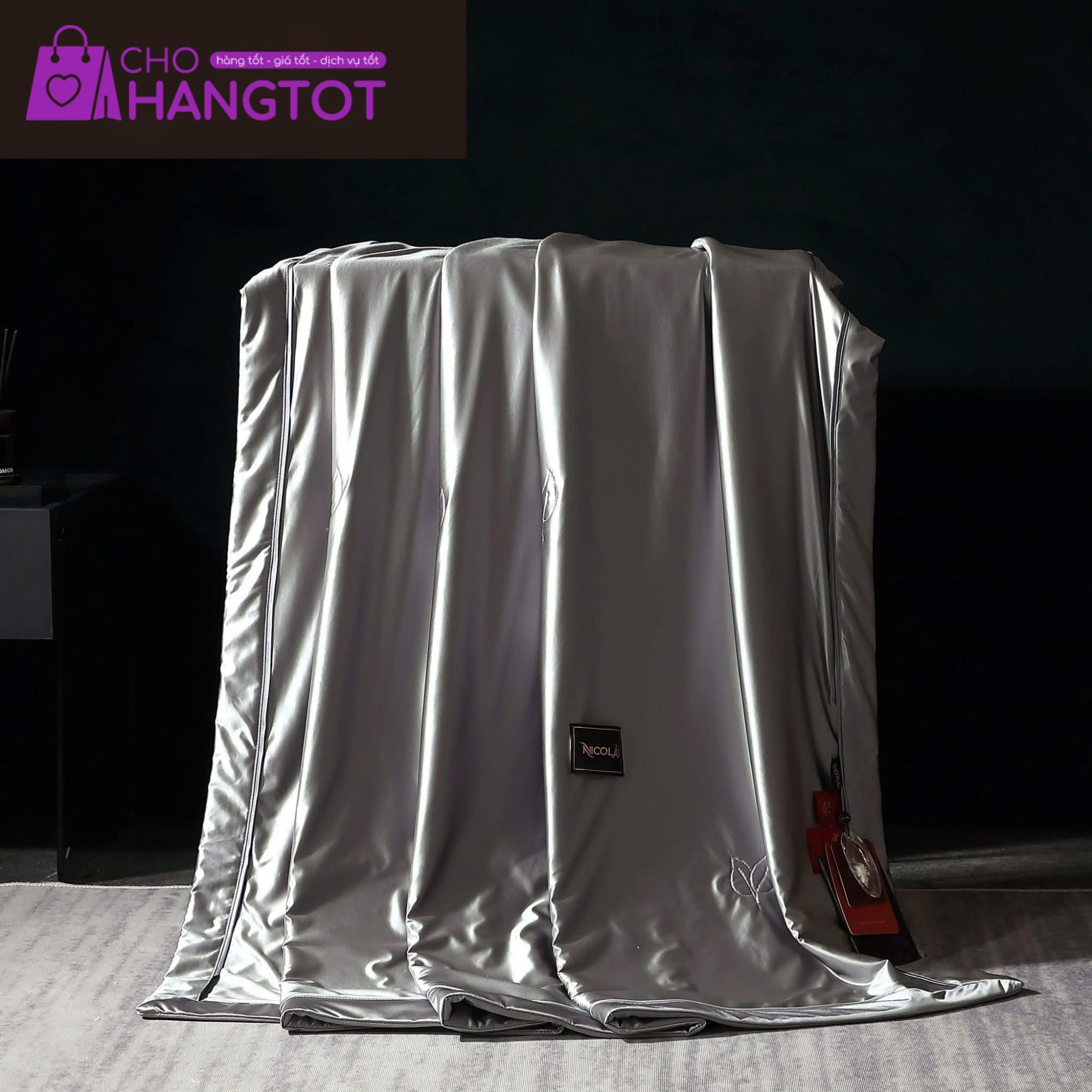 Chăn Hè Lụa Lạnh Tơ Tằm Nicolas Giải Pháp Giấc Ngủ Mát Lạnh Mùa Hè