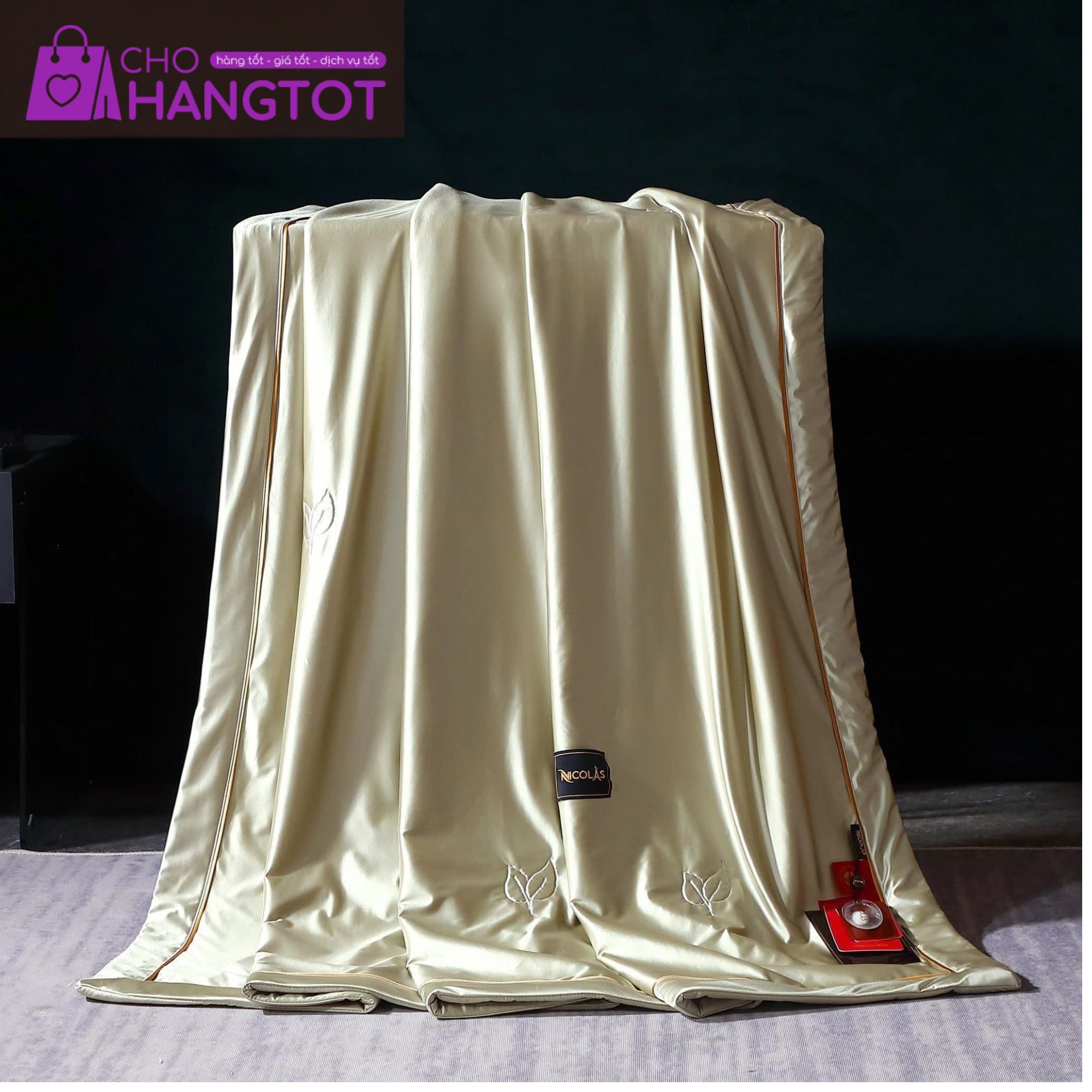 Chăn Hè Lụa Lạnh Tơ Tằm Nicolas Giải Pháp Giấc Ngủ Mát Lạnh Mùa Hè