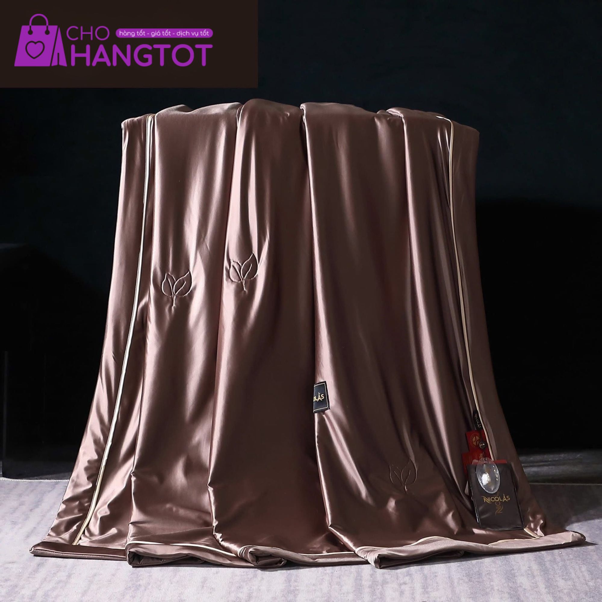 Chăn Hè Lụa Lạnh Tơ Tằm Nicolas Giải Pháp Giấc Ngủ Mát Lạnh Mùa Hè