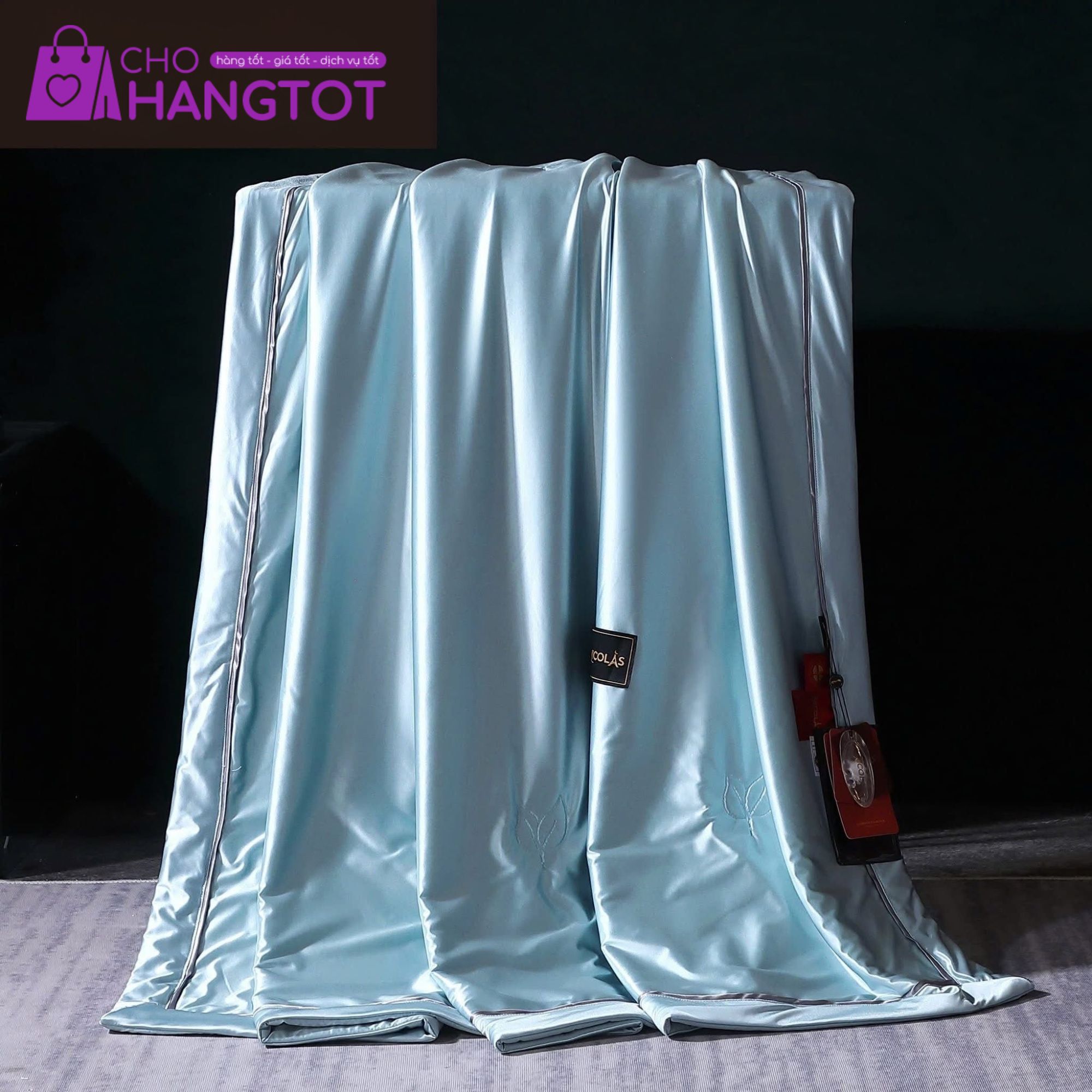 Chăn Hè Lụa Lạnh Tơ Tằm Nicolas Giải Pháp Giấc Ngủ Mát Lạnh Mùa Hè