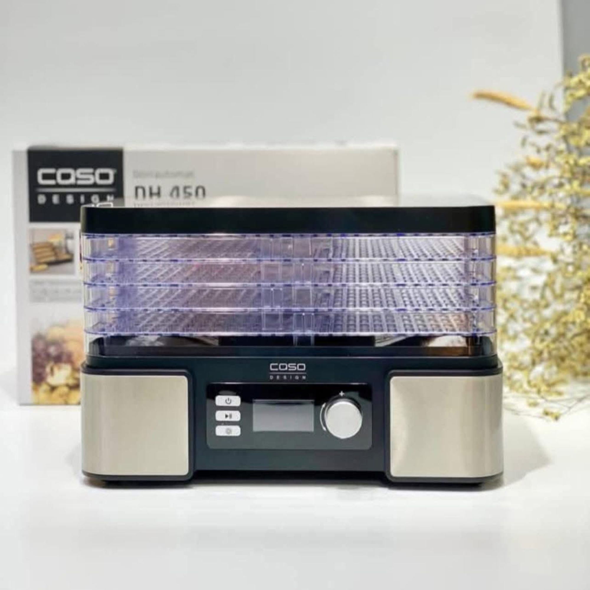 Máy Sấy Hoa Quả CASO DH 450 - Đa Năng Chuẩn Đức