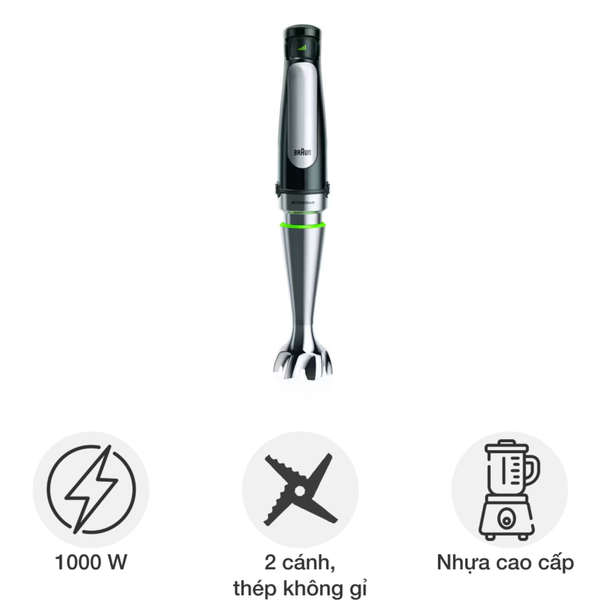 Máy Xay Cầm Tay Braun MQ 7045X - Đỉnh Cao Kỹ Thuật Xay Trộn Từ Đức