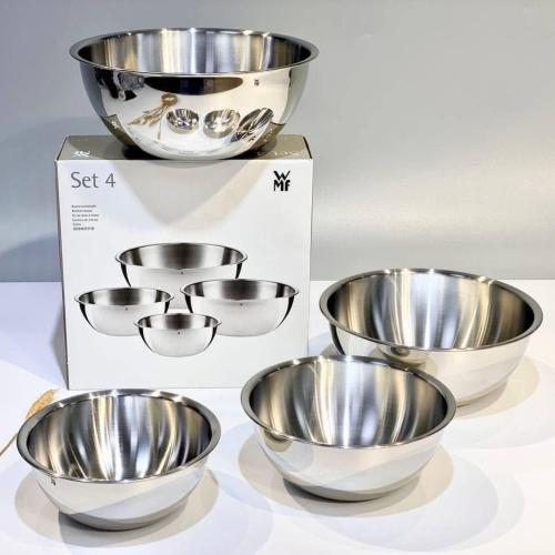Bộ Bát Trộn WMF Gourmet 4 Chiếc Chính Hãng Inox 18 10 Chuẩn Đức