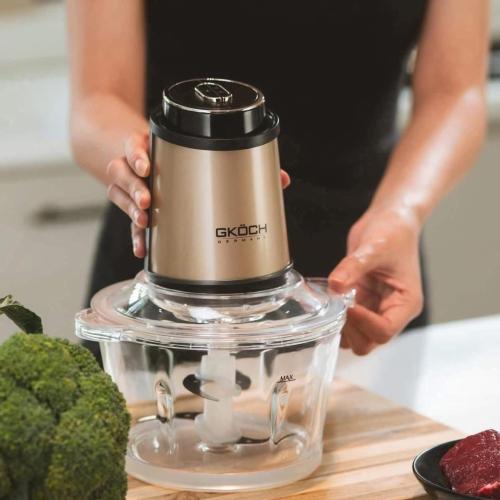 Máy Xay Thịt Gold GKÖCH 500W - Giải Pháp Chế Biến Thực Phẩm Toàn Diện