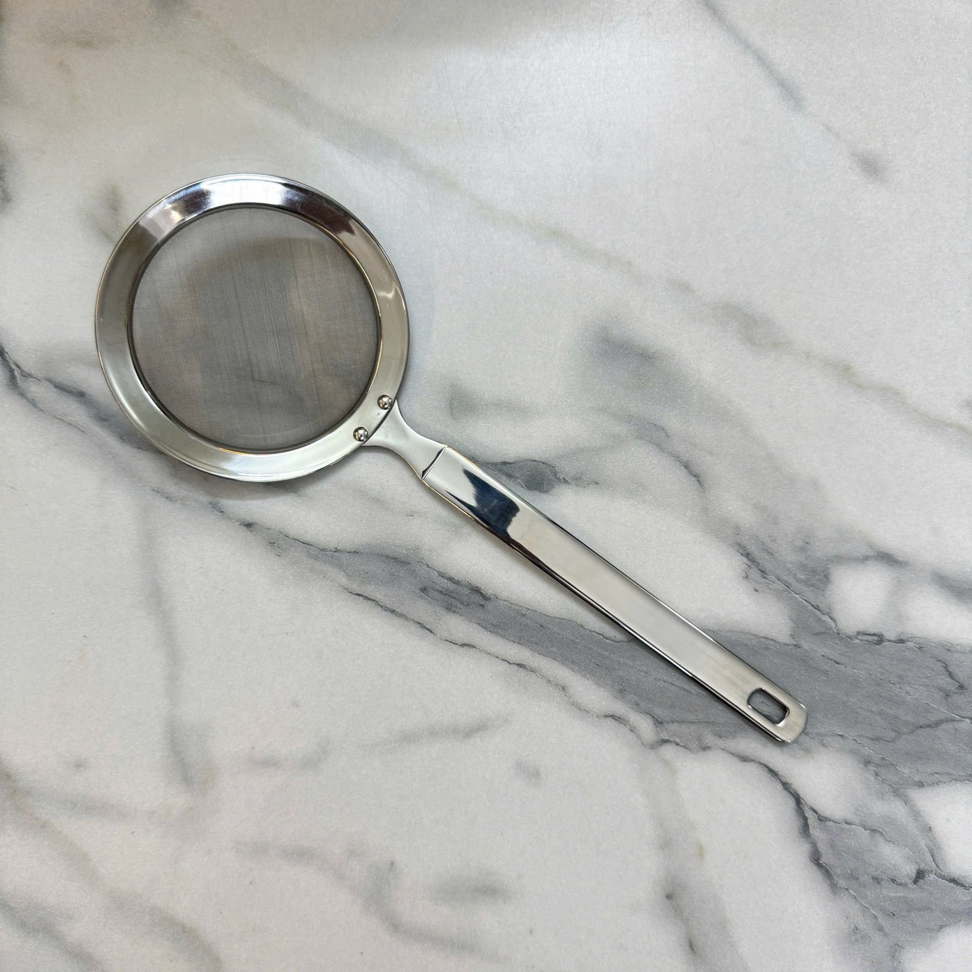 VỢT INOX ĐA NĂNG GUME – RÂY VỚT BỌT LỌC DẦU TIỆN LỢI