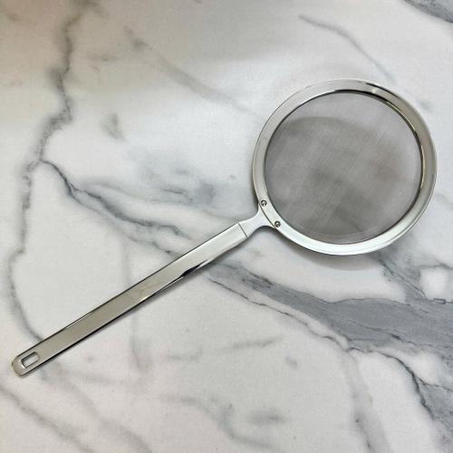 VỢT INOX ĐA NĂNG GUME – RÂY VỚT BỌT LỌC DẦU TIỆN LỢI