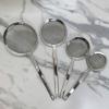 VỢT INOX ĐA NĂNG GUME – RÂY VỚT BỌT LỌC DẦU TIỆN LỢI