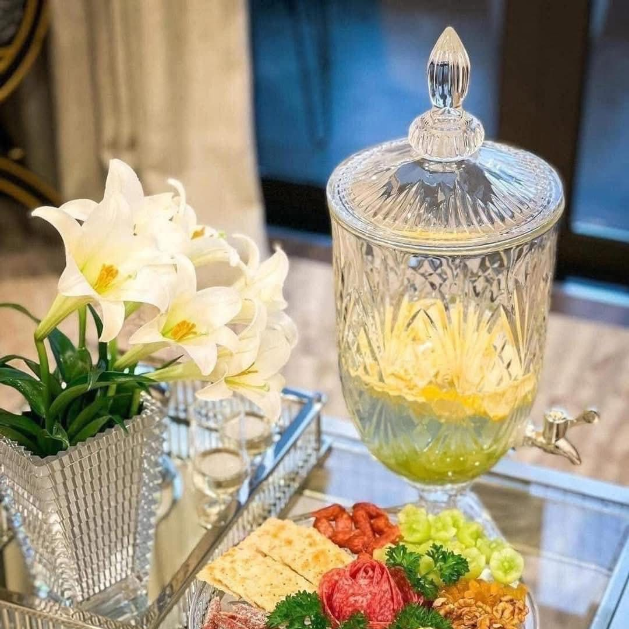 Bình Đựng Nước Pha Lê Godinger Dublin 3 8L - Biểu Tượng Của Lối Sống Thượng Lưu