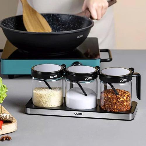 Hũ Đựng Gia Vị CCKO Inox 304 Cao Cấp - Tối Ưu Không Gian Bếp Hiện Đại