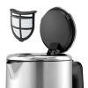 Ấm siêu tốc WMF Lono Kettle 1 6L thân thép 2 400W siêu bền đẹp