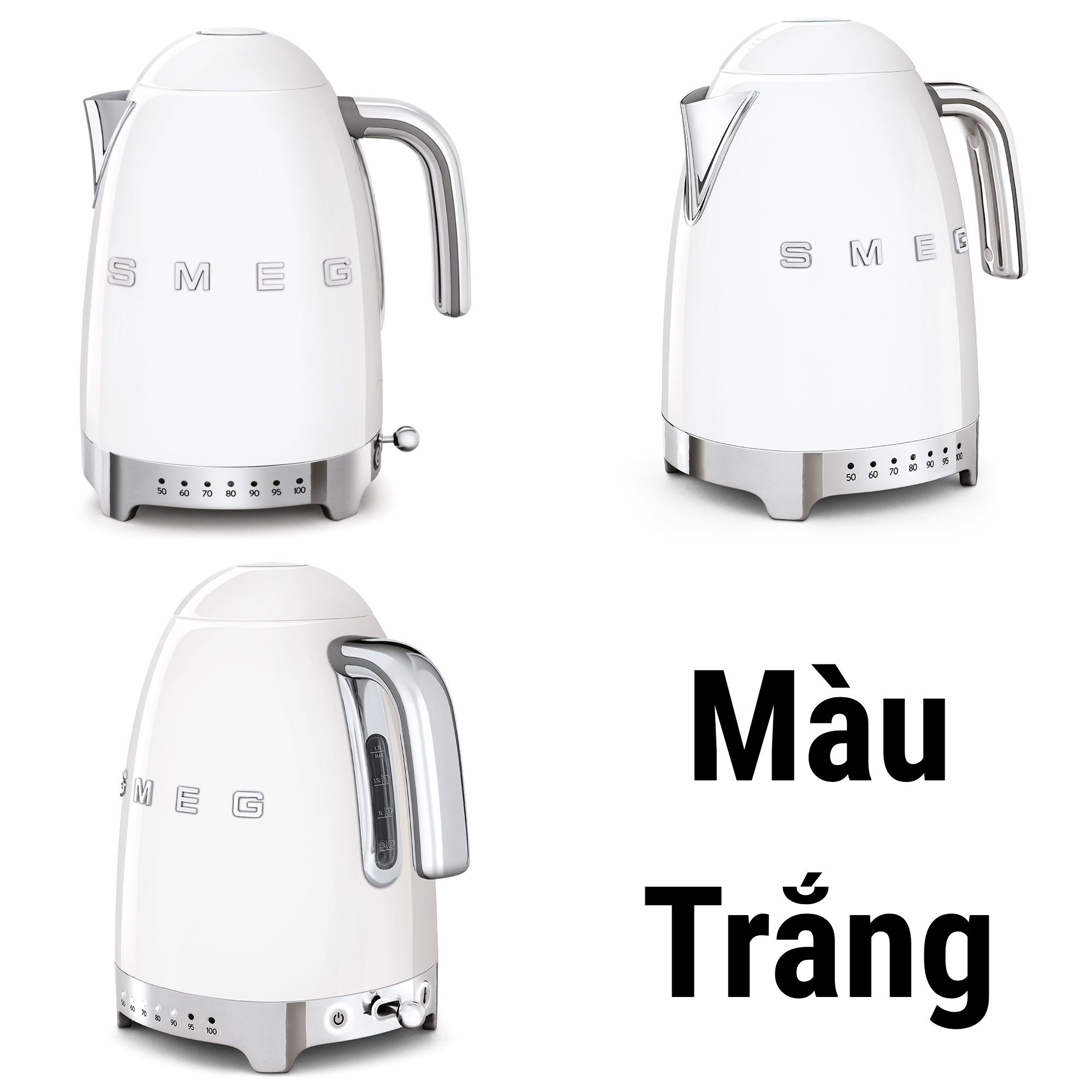 Ấm Siêu Tốc SMEG KLF04 1 7L - Hiệu Suất Vượt Trội Cùng Công Nghệ Kiểm Soát Nhiệt Độ Chính Xác
