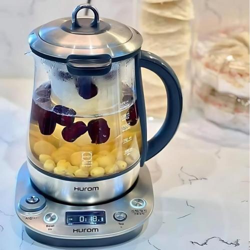 Hurom Tea Master TM-P02FSS - Tuyệt Tác Ấm Pha Trà Chưng Yến Dành Cho Giới Tinh Hoa