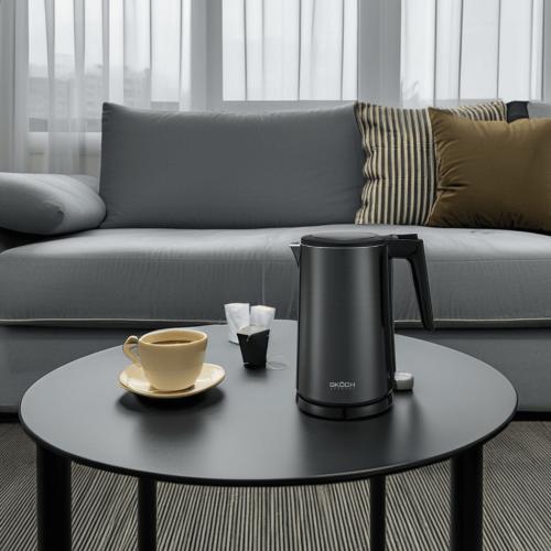 Ấm Siêu Tốc GKÖCH GERMANY 1 7L 1800W HB-K102 - Giải Pháp Đun Sôi Toàn Diện Cho Gian Bếp Hiện Đại